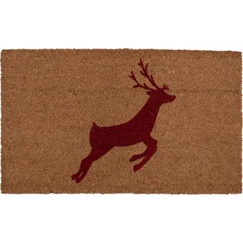 Rohožka Clayre & Eef - Kokosová rohožka TRADITIONAL X-MAS TXMC