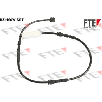 Brzdová destička Výstražný kontakt, opotřebení obložení FTE 9410110