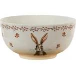 Clayre & Eef - Porcelánová miska RUSTIC EASTER BUNNY REBBO