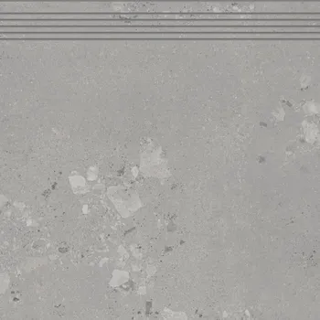 Dlažba RAKO Schodovka Rako Castone tmavě šedá mat rektifikovaná 60x60 DCP62857 DCP62857