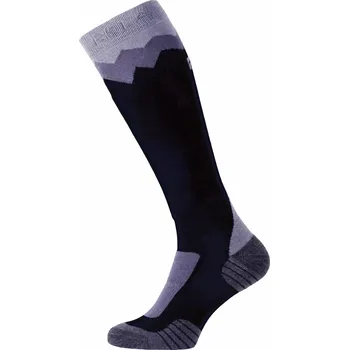 Pánské termo ponožky Lyžařské ponožky Relax MOUNTAIN, černá/šedá Velikost: S