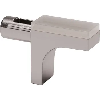 Nábytkové kování ITALIANA FERRAMENTA IF-K-Line policová podpěrka na sklo 5mm nikl