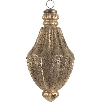 Vánoční ozdoba Clayre & Eef - Skleněná vánoční ozdoba 6GL3203