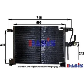 Výparník klimatizace Kondenzátor, klimatizace AGB 2405K8B1