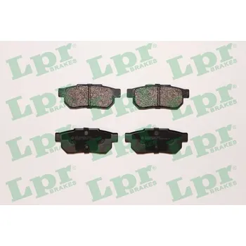 Brzdová destička Sada brzdových destiček, kotoučová brzda LPR 05P072