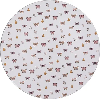 Talíř Clayre & Eef - Dekorativní servírovací talíř BUTTERFLY PARADISE BPD85