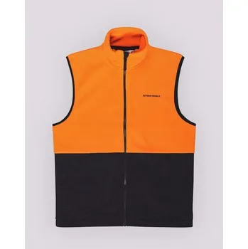 Pánská vesta BEYOND MEDALS vesta - Fleece Vest Orange (ORANGE)