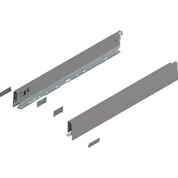 Nábytkové kování BLUM 470N4502S bočnice MERIVOBOX N 450 mm, šedá, IG-M