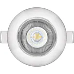 Emos lighting LED bodové svítidlo SIMMI stříbrné, kruh 5W teplá bílá 1540125510