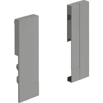 Nábytkové kování HETTICH 9293516 Atira spojky čela vnitřní zásuvky 144mm stříbrná