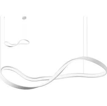 Redo Závěsné LED svítidlo Nubo, š. 940 mm, 4000K Barva: Bílá