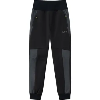 Chlapecké kalhoty Chlapecké zateplené softshellové kalhoty černé WOLF B2499C Velikost: 122