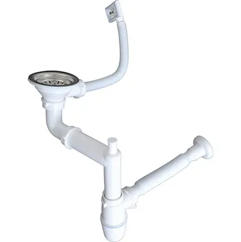 Nerezový dřez STRONG StrongSinks S3 Sifon pro úsporu místa pro nerez dřezy