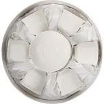 Clayre & Eef - Sada šesti porcelánových šálků s podšálky v krabičce 6CE1441