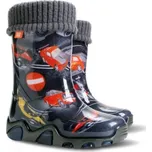 DEMAR Dětské zateplené holínky DEMAR/STORMER LUX EXCLUSIVE 0432 EE autostrada Velikost: 24-25