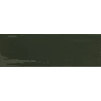Dlažba RAKO Dlažba Rako Compila tmavě zelená struktura lesk 10x30 GARJD863 GARJD863