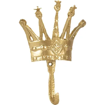 Věšák Clayre & Eef - Kovový háček CROWN 6Y5548