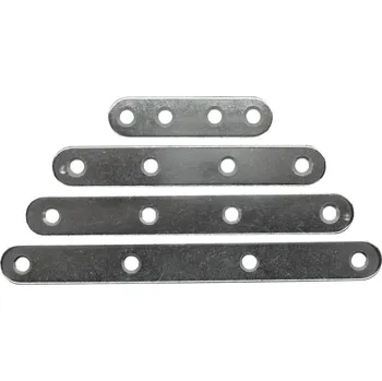 Nábytkové kování STRONG Spojovací plech 140x15mm zinek bílý