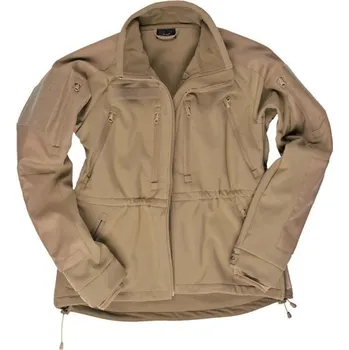 Pánská bunda MIL-TEC Bunda SOFTSHELL PLUS COYOTE BROWN L COYOTE BROWN
