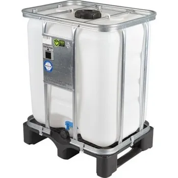 IBC kontejner Nový IBC kontejner na nebezpečné kapaliny UN 300 l, plastová paleta