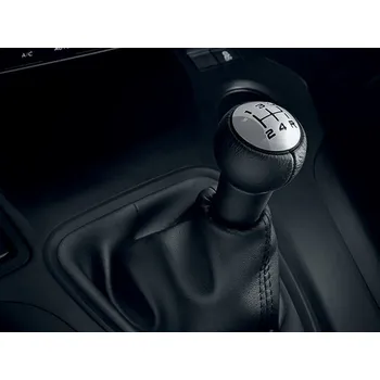 Hlavice řadicí páky ORIGINÁLNÍ DÍL CITROËN - PEUGEOT Hlavice řadicí páky kůže/chrom pro převodovky BVM5 – originál Citroën (2403CV)