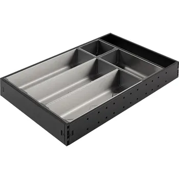 Příborník do zásuvky STRONG StrongMax příborník kompletní sada H=450, Š=276mm černá, včetně misek 3+2