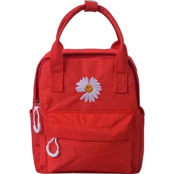 Dětské zboží Clayre & Eef - Dětský batůžek RED FLOWER MLLLBAG0023R