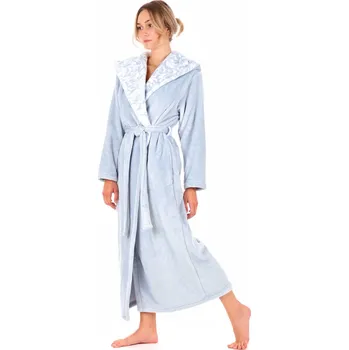 Dámský župan Dámský župan Flora 3956 5251 ice blue vel.M - Vestis