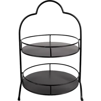 Clayre & Eef - Dvoupatrový kovový podnos 6Y5243