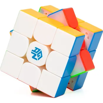 Hlavolam Kostka 3x3x3 GAN 11 Pro Barevný plast (bílé vnitřní dílky)