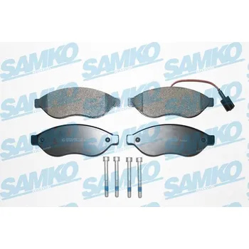 Brzdová destička Sada předních brzdových destiček Samko pro Citroën Jumper (425355, 425461)