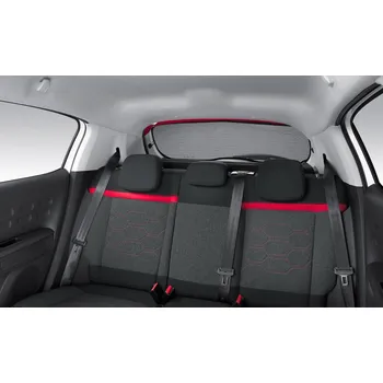 Stínítko do auta ORIGINÁLNÍ DÍL CITROËN - PEUGEOT Skládací sluneční clona k upevnění na sklo okna pátých dveří pro Citroën C3 III (1617094980)