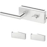 Klika +panty na skleněné dveře WC knoflík (WC) nerez BUDSETHWCIL