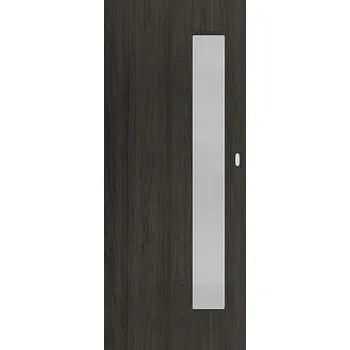 Interiérové dveře Interiérové dveře Naturel Deca posuvné 90 cm jilm antracit posuvné DECA10JA90PO