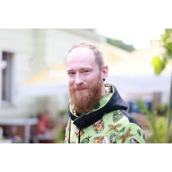 Pánská mikina Pánská mikina - Pivní Velikost: M