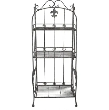 Knihovna Clayre & Eef - Kovový regál 5Y1211