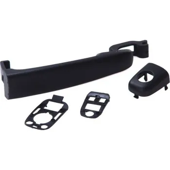 Dveře karosérie Levá přední černá klika dveří s otvorem pro Citroen C2, C3 a C3 Pluriel (9101W4, ZC3301PFL)