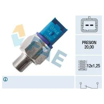 Čidlo automobilu FAE Čidlo tlaku řízení pro vozy Citroen C4, Xsara, Xsara Picasso, XM a Berlingo (9677899580, 401509, 18502, Peugeot, SK)