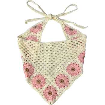 Šátek Clayre & Eef - Dětský šátek FLOWERS JZCBA0005