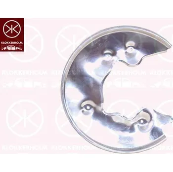 Brzdový kotouč Ochranný plech proti rozstřikování, brzdový kotouč AGB 1337OT-6