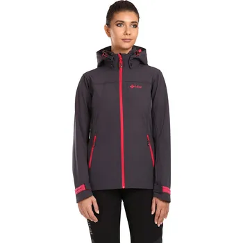 Pánská softshellová bunda Dámská softshellová bunda Kilpi Ravia-W Tmavě šedá XXL