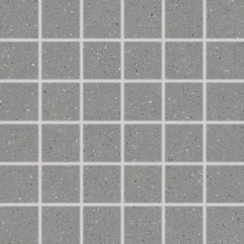 Obklad RAKO Mozaika Rako Compila tmavě šedá mat rektifikovaná 30x30 DDM05866 DDM05866