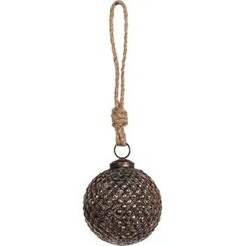 Vánoční ozdoba Clayre & Eef - Skleněná vánoční ozdoba 6GL3698