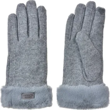 Rukavice Clayre & Eef - Dámské rukavice GREY JZGL0090G