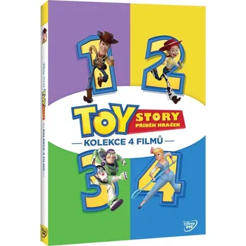 DVD film Toy Story: Příběh hraček kolekce 1-4 (4 DVD)