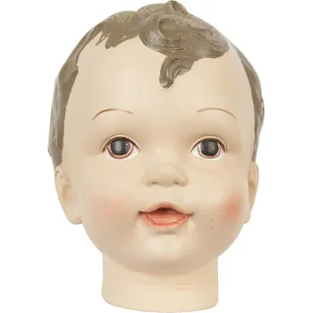 Vánoční dekorace Clayre & Eef - Vintage hlava panenky 6PR0250