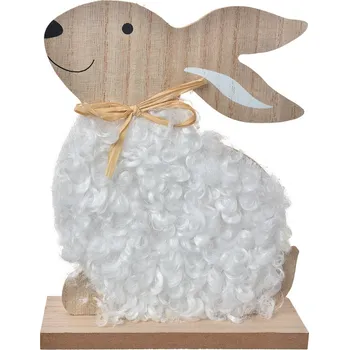 Clayre & Eef - Dekorativní figurka králíka 65649