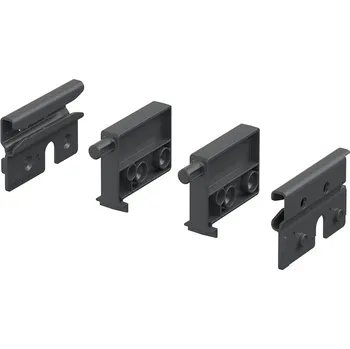 Nábytek HETTICH 9257727 Aretace pro výsuvnou polici, antracit