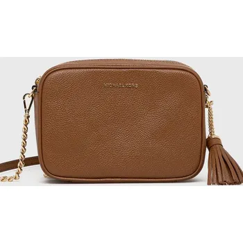 Kožená kabelka MICHAEL Michael Kors 32F7GGNM8L hnědá 88X, vel. ONE SIZE