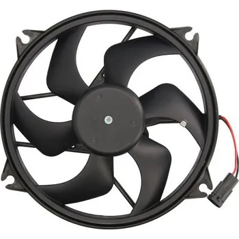 Chladič motoru THERMOTEC Ventilátor chlazení motoru pro Citroen C4 (LC, LA), C4(B7) a DS4 (1253A9, D8P015TT, SKL)